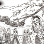 Queen Maya with the Gentle Tree / マヤと優しい木